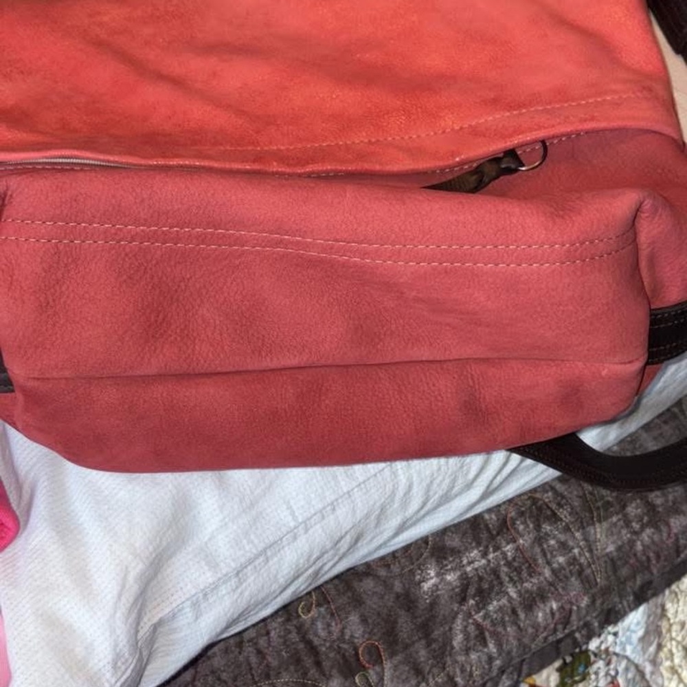 Rough & Tumble raspberry custom with lotus nubuck… - image 3